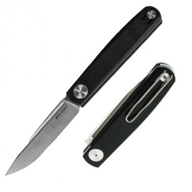 Нож складной Real Steel Gslip Black G10, клинок VG-10, 8,8см